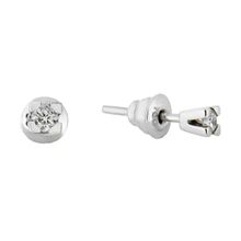 0,17 ct Pırlanta Tektaş Küpe