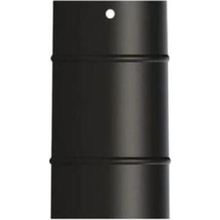 0,40 Mm Mat Siyah Soba Borusu (16 Cm)