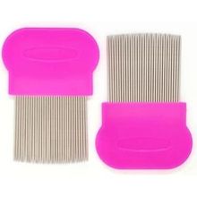 1 Adet Metal Bit Tarağı pembe