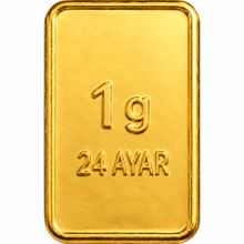 1 gr 24 Ayar Külçe Altın