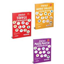 1. Sınıf 2. Dönem Türkçe + Matematik + Hayat Bilgisi Öykülü Ders Etkinlikleri Seti Metafor Yayınları