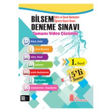 1. Sınıf Bilsem 5'li Deneme Sınavı Ata Yayıncılık