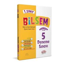 1. Sınıf Bilsem Tamamı Çözümlü 5 Fasikül Deneme Sınavı - Editör Yayınları