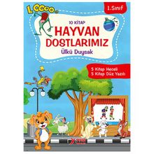 1. Sınıf Kolektif Hayvan Dostlarımız Seti 10 Kitap Takım