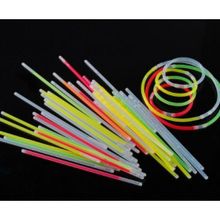 10 Adet Glow Stick Bracelet Fosforlu Kırılan Çubuk Bileklik