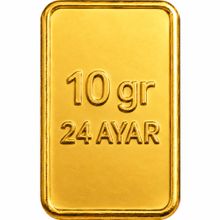 10 gr 24 Ayar Külçe Altın