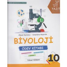 10. Sınıf Biyoloji Ödev Kitabı Yazıt Yayınları
