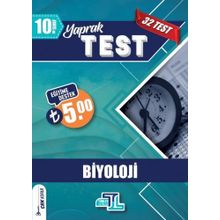 10. Sınıf Biyoloji Yaprak Test-Tümler Yayınları