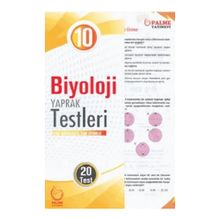 10.Sınıf Biyoloji Yaprak Testleri-Palme Yayınları