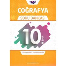 10.Sınıf Coğrafya Soru Bankası - Binot Yayınları