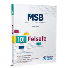 10.Sınıf Felsefe Modüler Soru Bankası - Eğitim Vadisi Çözüm
