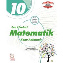 10.Sınıf Fen Liseleri Matematik Konu Anlatımlı / Mehmet Şahin / Palme Yayınları