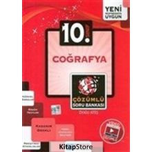 10. Sınıf Kazanım Odaklı Coğrafya Çözümlü Soru Bankası / Doğu Ateş / Evrensel İletişim Yayınları