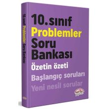 10. Sınıf Özetin Özeti Problemler Soru Bankası - Editör Yayınevi