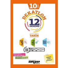 10.Sınıf Tarih Dekatlon 12 Deneme-Ankara Yayıncılık