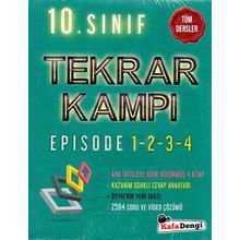 10. Sınıf Tüm Dersler Tekrar Kampı-Kafa Dengi Yayınları