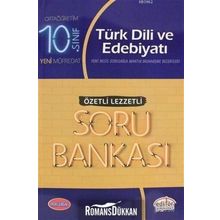 10. Sınıf Türk Dili ve Edebiyatı Özetli Lezzetli Soru Bankası Editör Yayınları