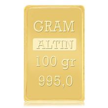 100 gr 24 Ayar Külçe Altın