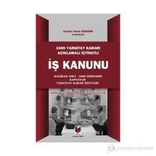 1000 Yargıtay Kararı Açıklamlı İş Kanunu - Cumhur Sinan Özdemir