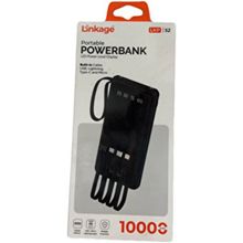 10000 Mah 4 Çıkışlı Hızlı Şarj Powerbank - Siyah