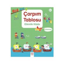 1001 Çarpım Tablosu Etkinlik Kitabı-Çiçek Kitaplar