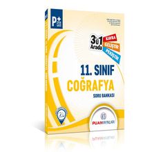 11. Sınıf Coğrafya 3'ü 1 Arada Soru Bankası Puan Yayınları
