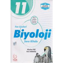 11.Sınıf Fen Liseleri Biyoloji Soru Bankası Kitabı - Palme Yayınevi