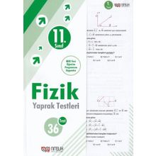 11. Sınıf Fizik 36 Yaprak Test Nitelik Yayınları