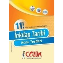 11. SINIF İNKILAP TARIHI ÇEK KOPAR TESTLERI KONU TESTLERI - KOMISYON
