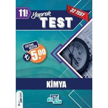 11. Sınıf Kimya Yaprak Test-Tümler Yayınları