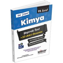 11.Sınıf Kimya Yaprak Testler-Miray Yayınları