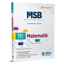 11. Sınıf Matematik Güncel MSB Modüler Soru Bankası-Eğitim Vadisi Yayınları
