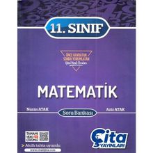 11.Sınıf Matematik Soru Bankası - Çita Yayınları