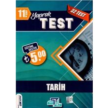 11. Sınıf Tarih Yaprak Test-Tümler Yayınları