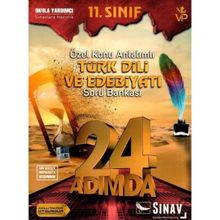 11. Sınıf Türk Dili ve Edebiyatı 24 Adımda Özel Konu Anlatımlı Soru Bankası-Sınav Yayınları