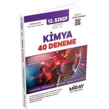12. Sınıf AYT Kimya 40 Deneme Video Çözümlü Miray Yayınları