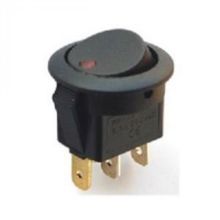 12 Volt Işıklı on-off 3 Pin Anahtar