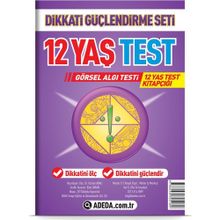 12 Yaş Test Görsel Algı Seti - 12 Yaş Test Kitapçığı - Doç. Dr. Osman Abalı