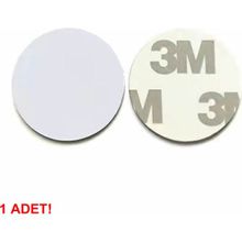 13.56MHZ 25MM Para Tip Nfc Rfid Etiket NTAG215 Manyetik Sticker Proximity Göstergeç Kart Kapı Geçiş