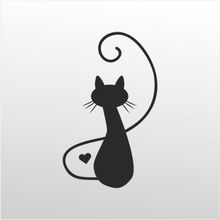 130 cm Kedi Folyo Sticker