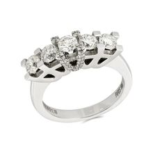 1,38 ct Pırlanta Beştaş Yüzük