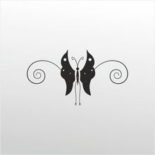 160 cm Arı Kelebek Folyo Sticker