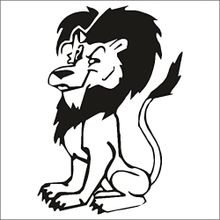 160 cm Aslan Alaska Folyo Sticker
