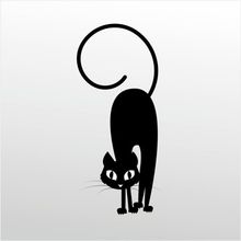 160 cm Korkmuş Kedi Folyo Sticker