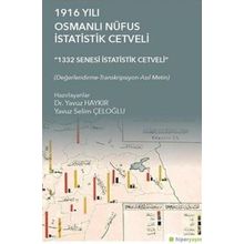 1916 Yılı Osmanlı Nüfus İstatistik Cetveli - Yavuz Haykır