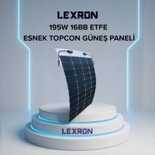 195W 16Bb Etfe Esnek Topcon Güneş Paneli (Ecosol)