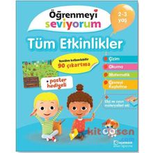 2-3 Yaş Öğrenmeyi Seviyorum Tüm Etkinlikler Tudem Yayınları