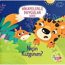 2-6 Yaş Hikayelerle Duygular Serisi 3. Kitap Niçin Kızgınım-Dikkat Atölyesi Yayınları