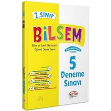 2. Sınıf Bilsem Hazırlık 5 Deneme - Editör Yayınları