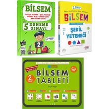 2. Sınıf Bilsem Sınavı Şekil Yeteneği Deneme + Bilsem Tablet Kitabı Ardışık Yayınları
